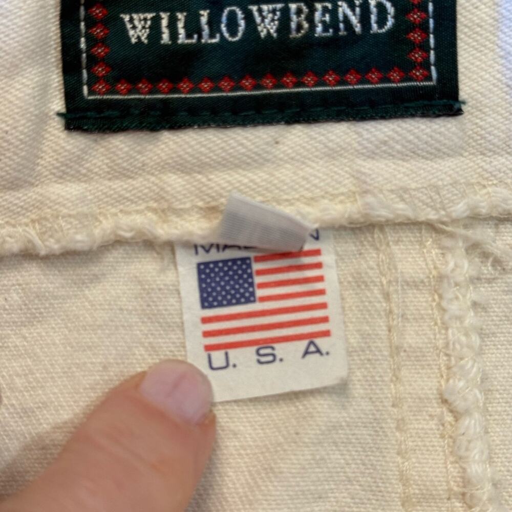 Vintage Willowbend Women’s Size 16 (32 x 34)Cream Long Pencil Skirt Made in USA - Picture 6 of 6